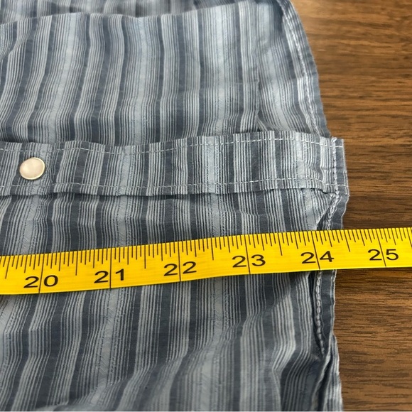 PANHANDLE western Blue Striped Shirt S - Picture 6 of 11